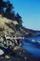 Debris at base of Dalitsch Bluff